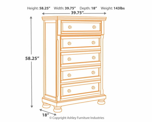 Porter - Rustic Brown - Chest - Image 3