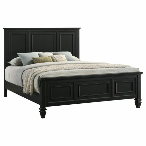 Sandy Beach - Panel Bed with High Headboard - Image 13