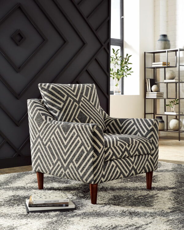 Morrilton Next-gen Nuvella - Natural / Charcoal - Accent Chair - Image 3