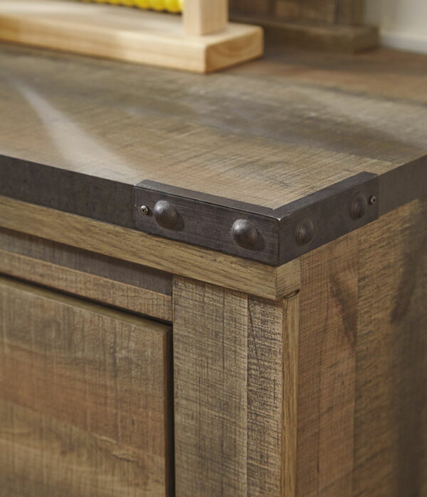 Trinell - Brown - Five Drawer Chest - Image 5