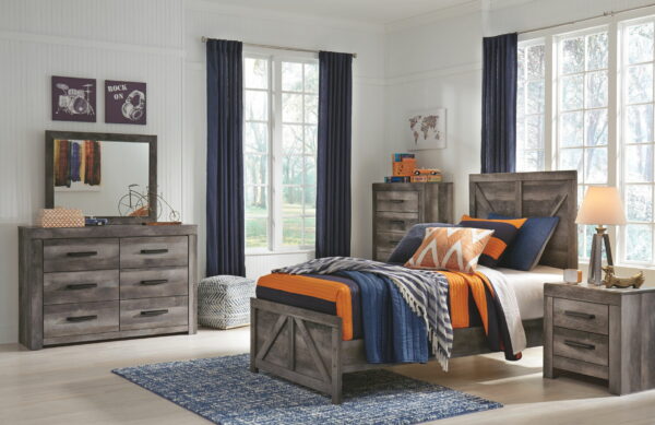 Wynnlow - Crossbuck Panel Bed - Image 10
