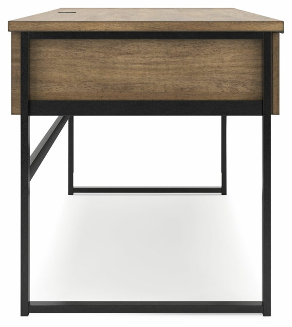 Montia - Light Brown - Home Office Desk - Image 4