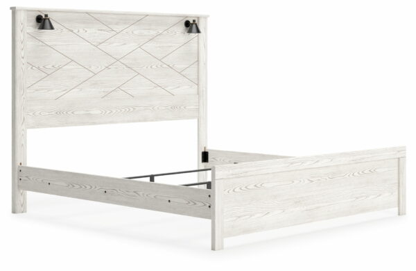 Gerridan - Panel Bed With Sconces - Image 5