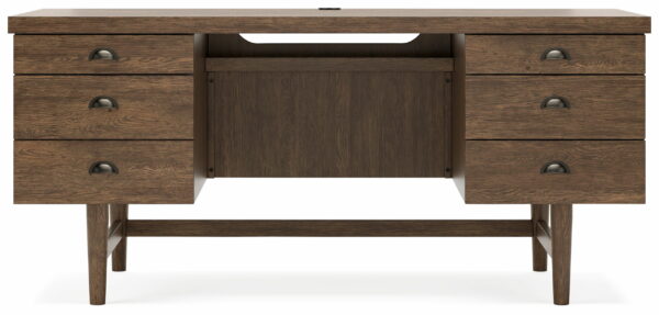 Austanny - Warm Brown - Home Office Desk - Image 5