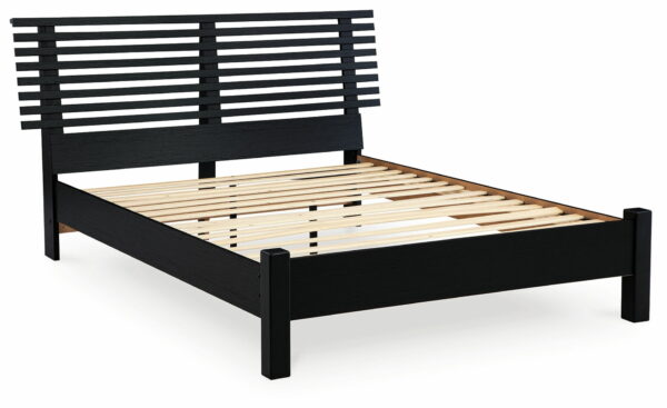 Danziar - Slat Panel Bed With Low Footboard - Image 2