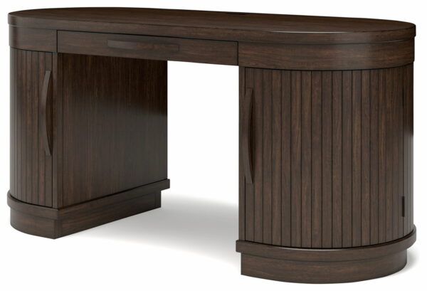 Korestone - Warm Brown - Home Office Desk - Image 3