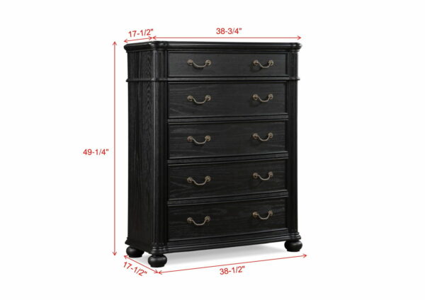 Kingsbury - Chest - Black - Image 3