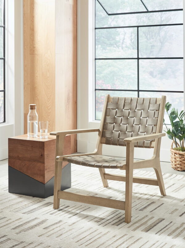 Jameset - Taupe - Accent Chair - Image 2