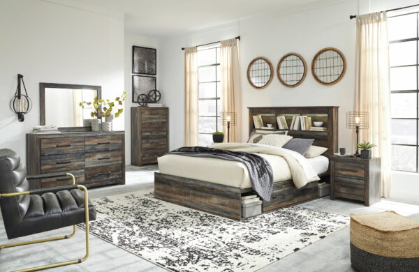 Drystan - Panel Bookcase Bed - Image 13