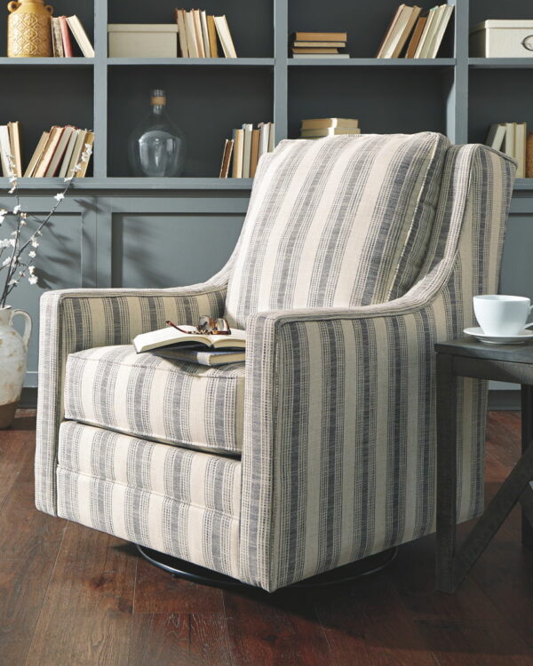 Kambria - Swivel Glider Accent Chair - Image 9