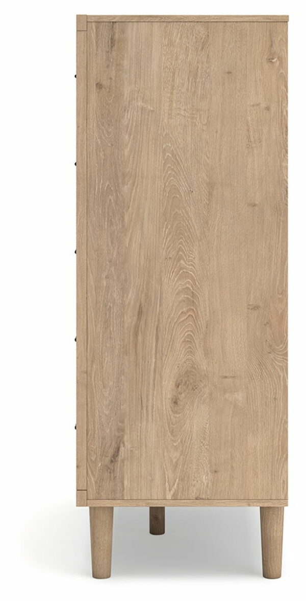 Cielden - Two-tone - Five Drawer Wide Chest - Image 6