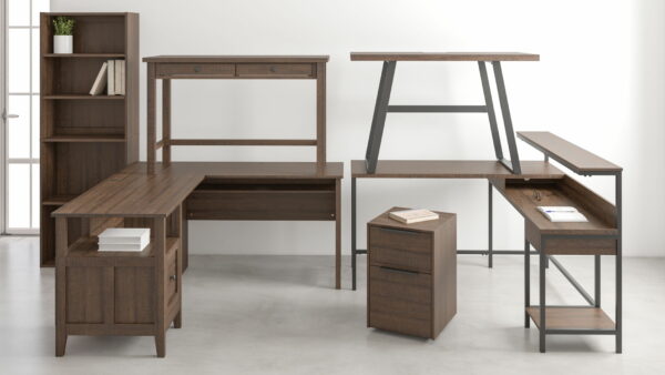 Camiburg - Warm Brown - Home Office Small Desk - Image 3