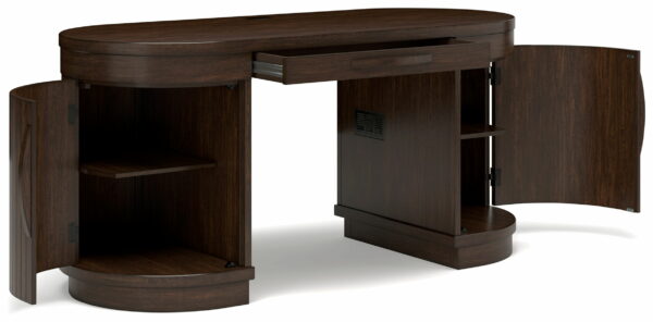 Korestone - Warm Brown - Home Office Desk - Image 7
