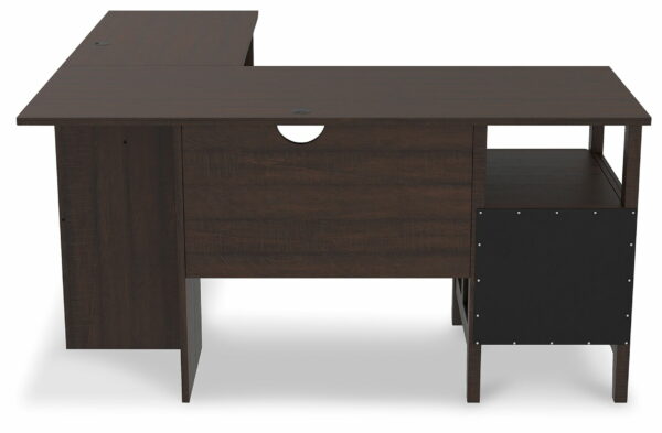 Camiburg - Warm Brown - 2-Piece Home Office Desk - Image 6