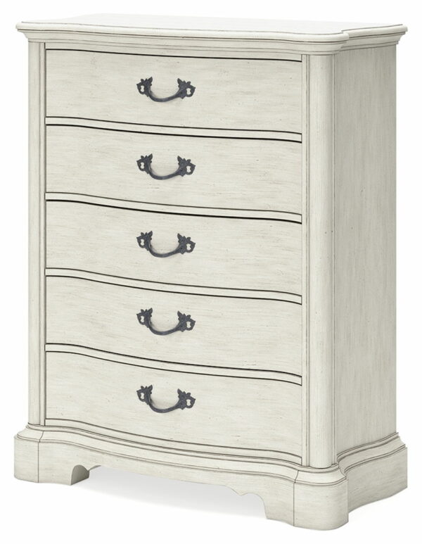 Arlendyne - Antique White - Five Drawer Chest - Image 3