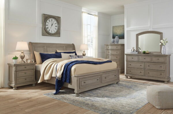 Lettner - Sleigh Bed - Image 3