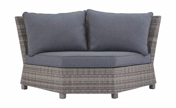 Salem Beach - Gray - 3 Pc. - Sectional Lounge - Image 2