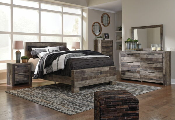 Derekson - Multi Gray - Five Drawer Chest - Image 4