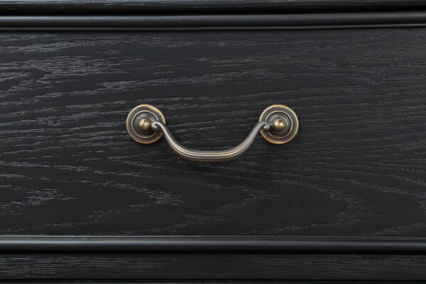 Celina - 5-Drawer Bedroom Chest - Black - Image 3