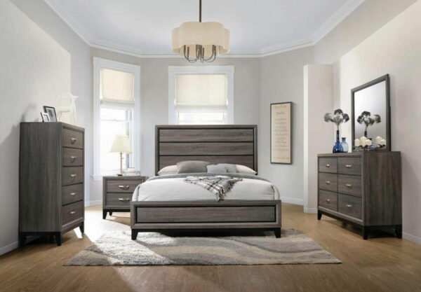 Watson - 5-Drawer Bedroom Chest - Gray Oak - Image 3