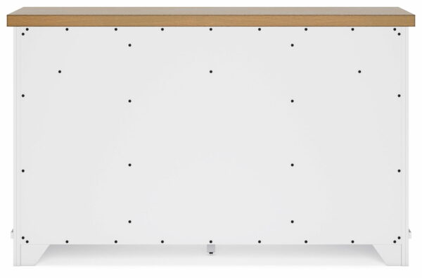 Ashbryn - White / Natural - Dining Room Server - Image 6