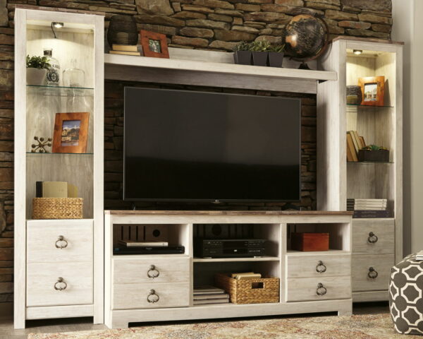 Willowton - Entertainment Center With Fireplace Option - Image 7