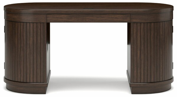 Korestone - Warm Brown - Home Office Desk - Image 4