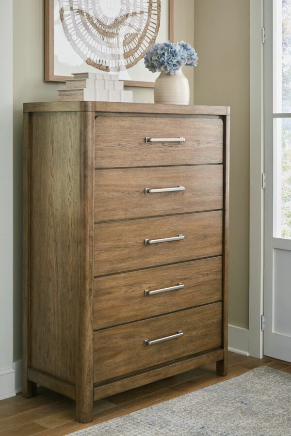 Cabalynn - Light Brown - Five Drawer Chest - Image 3