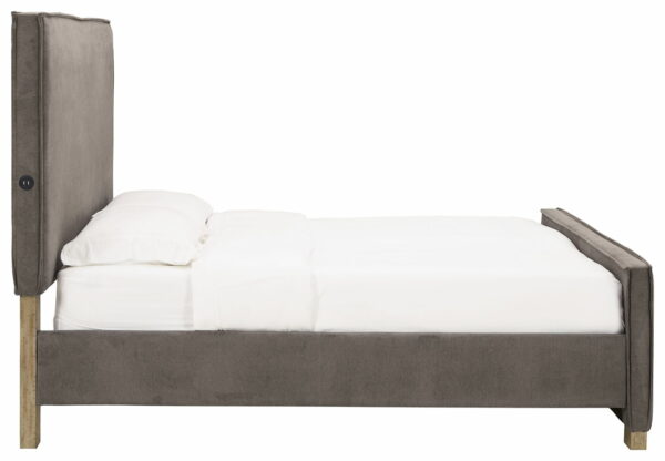 Krystanza - Upholstered Panel Bed - Image 3