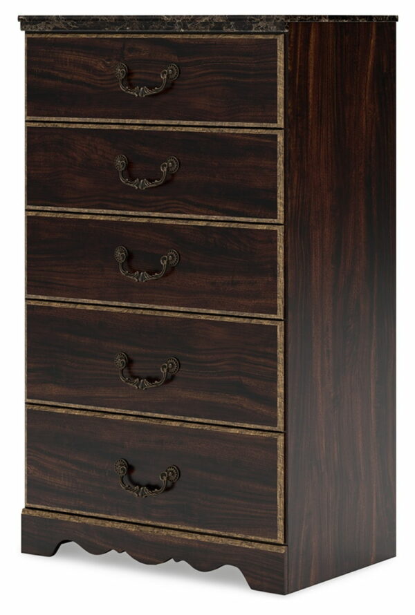 Glosmount - Two-tone - Five Drawer Chest - Image 2
