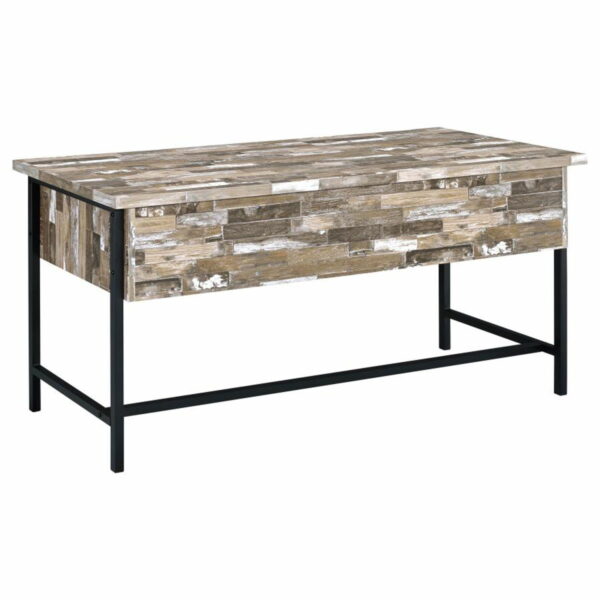 Kemper - 4-Drawer Writing Desk - Salvaged Cabin - Image 4