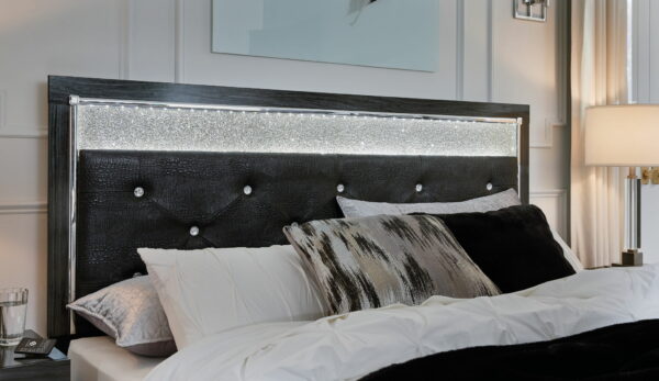 Kaydell - Upholstered Panel Storage Platform Bed - Image 4