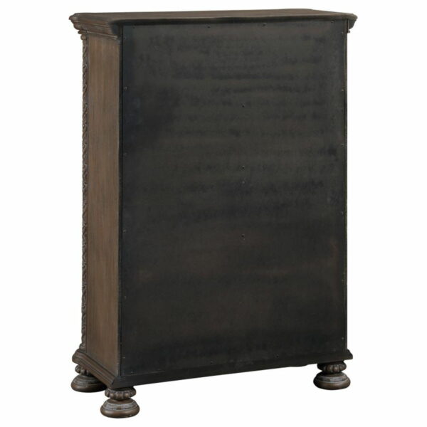 Emmett - 5-Drawer Bedroom Chest - Walnut - Image 10
