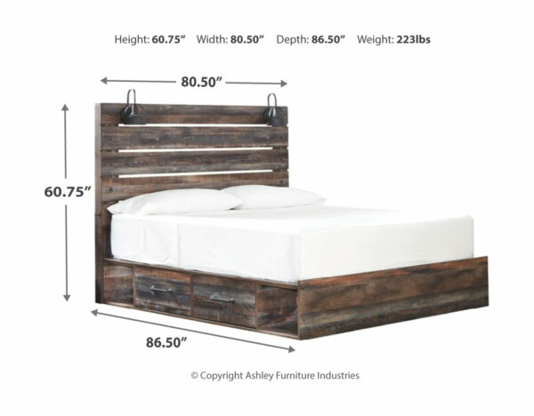 Drystan - Panel Bed - Image 6