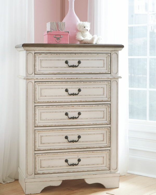 Realyn - Chipped White - Chest - Image 7