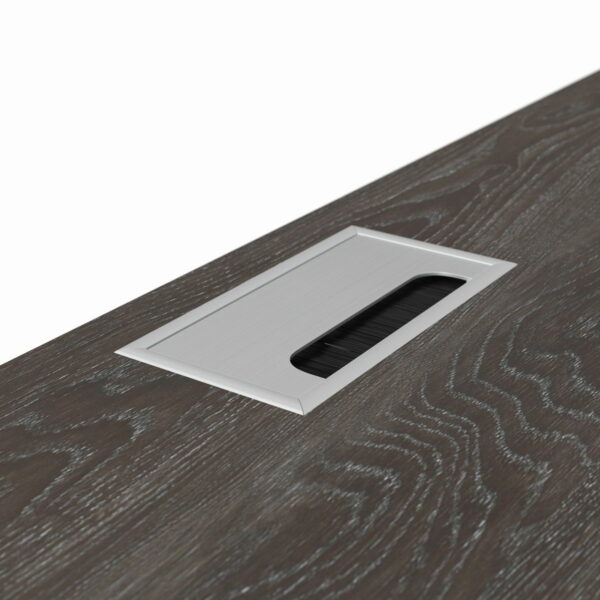 Dorrinson - White / Black / Gray - Home Office Desk - Image 9