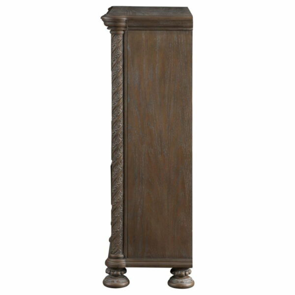 Emmett - 5-Drawer Bedroom Chest - Walnut - Image 13