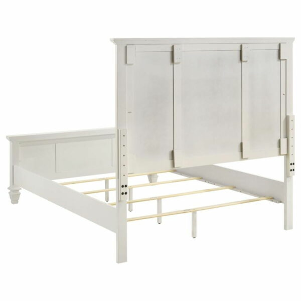 Sandy Beach - Panel Bed with High Headboard - Image 8
