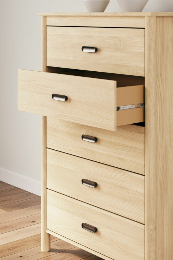 Cabinella - Tan - Five Drawer Chest - Image 3