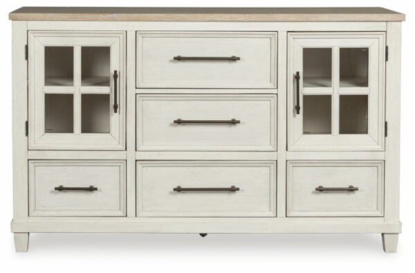Shaybrock - Antique White / Brown - Dresser - Image 5