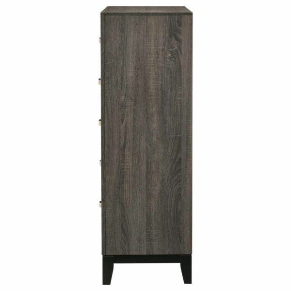 Watson - 5-Drawer Bedroom Chest - Gray Oak - Image 12