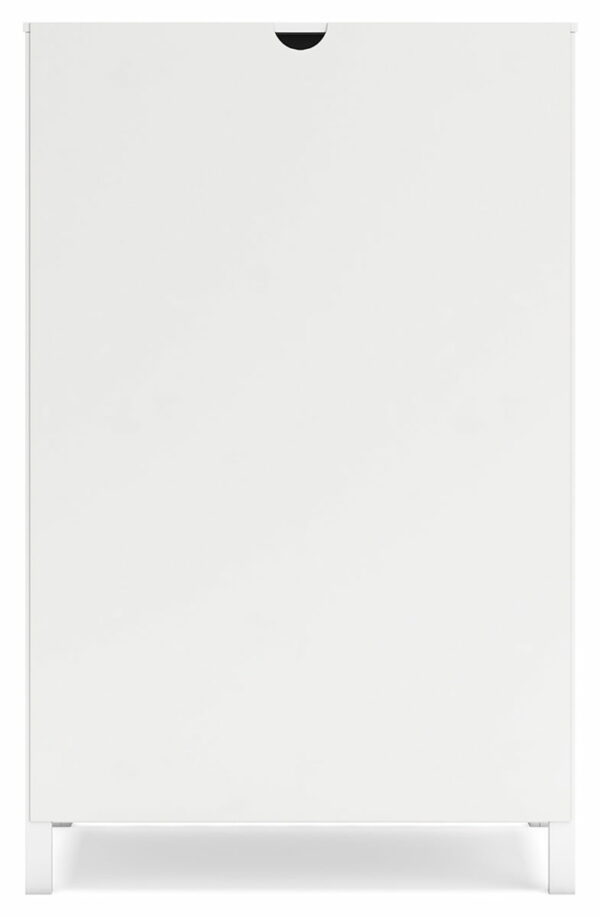 Hallityn - White - Five Drawer Chest - Image 5
