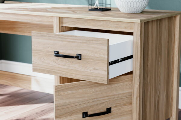Battelle - Tan - Home Office Desk - Image 9