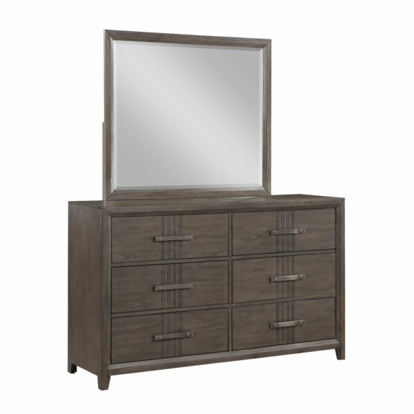 B6001-050-Landon - Dresser - Walnut