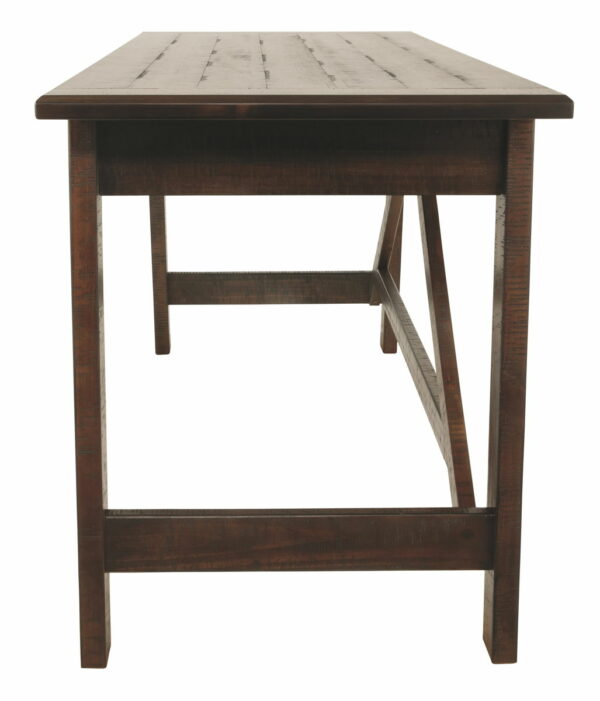 Baldridge - Rustic Brown - Home Office Large Leg Desk - Image 7