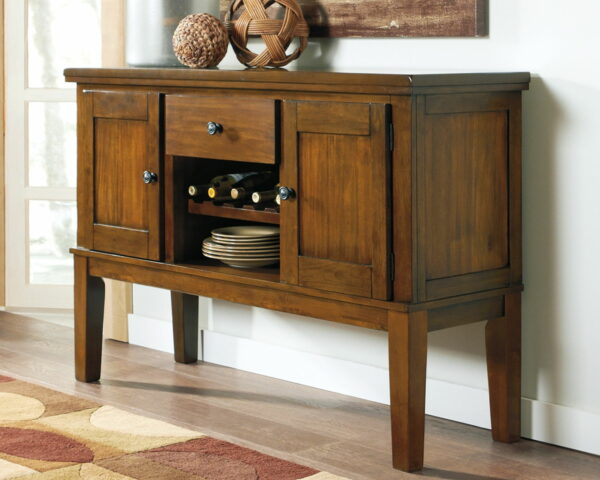 Ralene - Medium Brown - Dining Room Server - Image 3