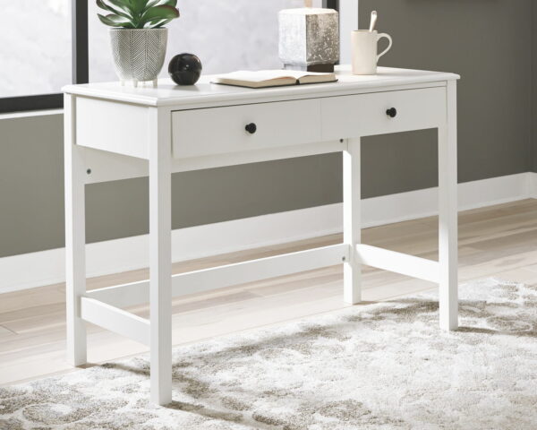 Othello - White - Home Office Small Desk - Image 9