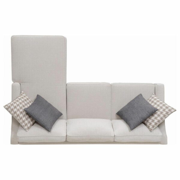 Mcloughlin - Upholstered Sloped Arm Sectional Sofa - Platinum - Image 12