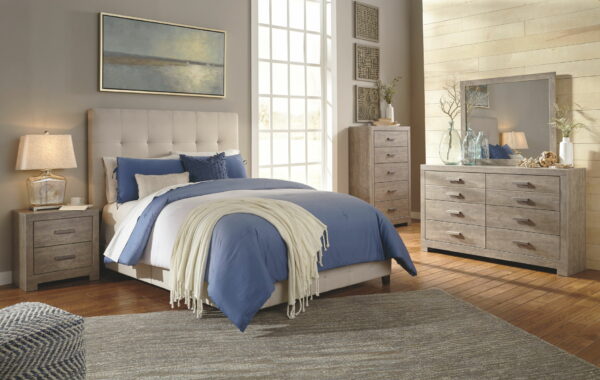 Culverbach - Gray - Five Drawer Chest - Image 8
