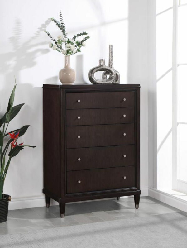 Emberlyn - 5-Drawer Bedroom Chest - Brown - Image 7